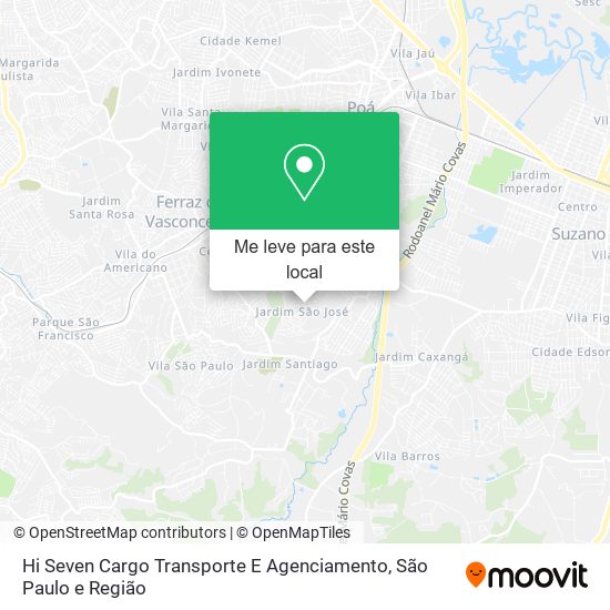 Hi Seven Cargo Transporte E Agenciamento mapa