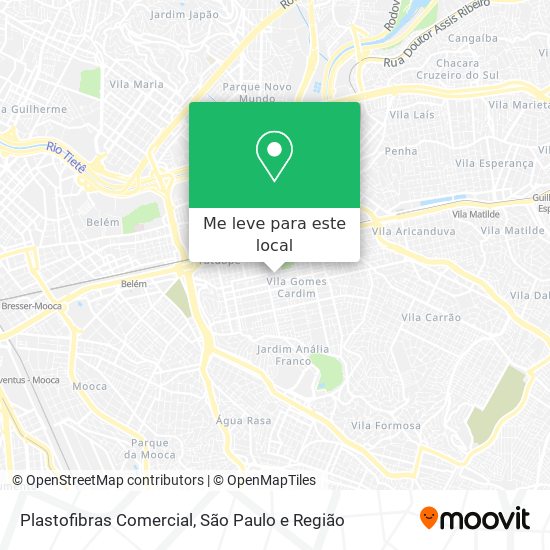 Plastofibras Comercial mapa