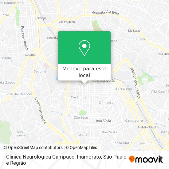 Clinica Neurologica Campacci Inamorato mapa