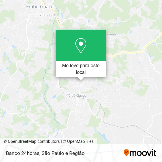 Banco 24horas mapa