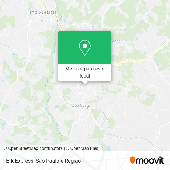 Erk Express mapa
