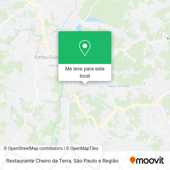 Restaurante Cheiro da Terra mapa