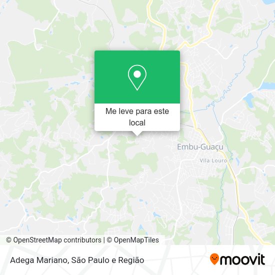 Adega Mariano mapa