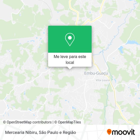 Mercearia Nibiru mapa