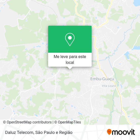 Daluz Telecom mapa