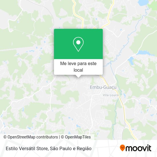 Estilo Versátil Store mapa