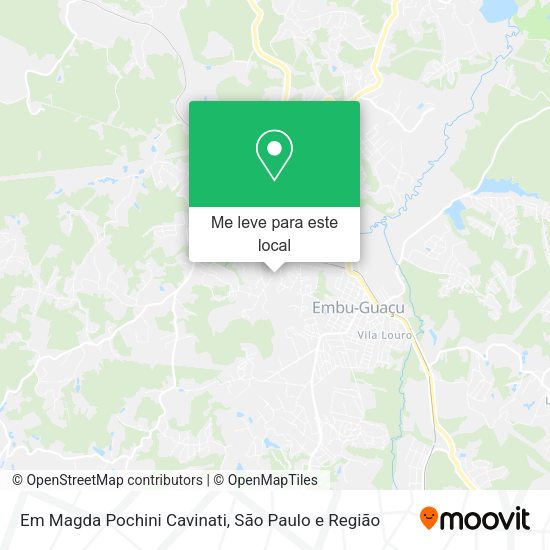 Em Magda Pochini Cavinati mapa