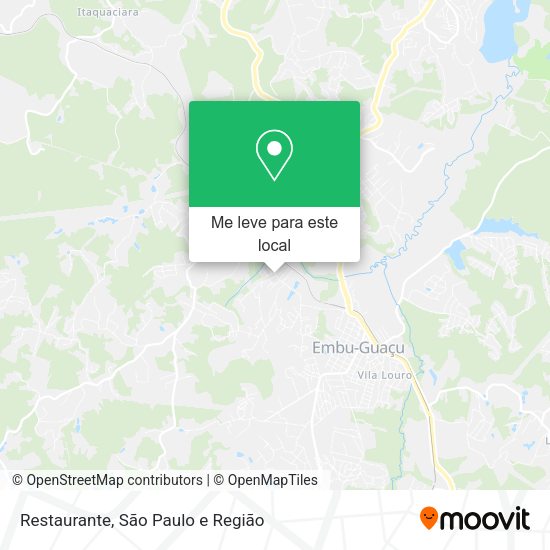 Restaurante mapa