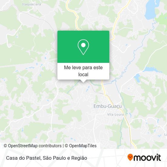 Casa do Pastel mapa