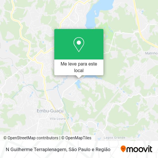 N Guilherme Terraplenagem mapa