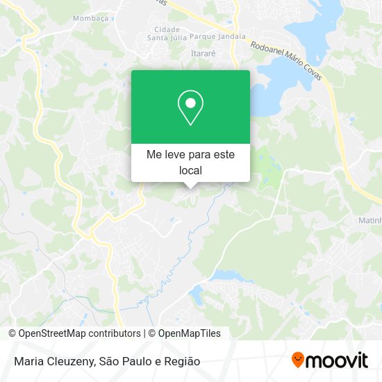 Maria Cleuzeny mapa