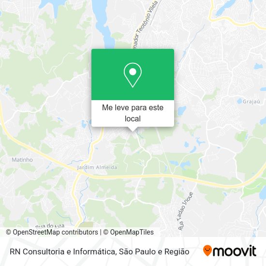 RN Consultoria e Informática mapa