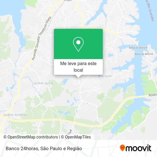 Banco 24horas mapa