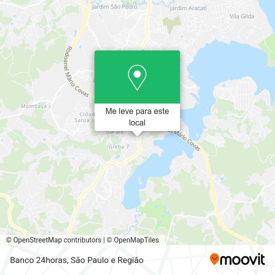 Banco 24horas mapa