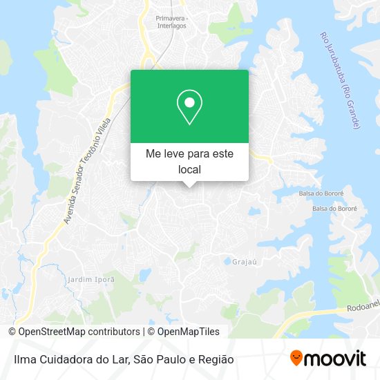 Ilma Cuidadora do Lar mapa