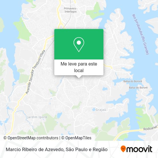 Marcio Ribeiro de Azevedo mapa