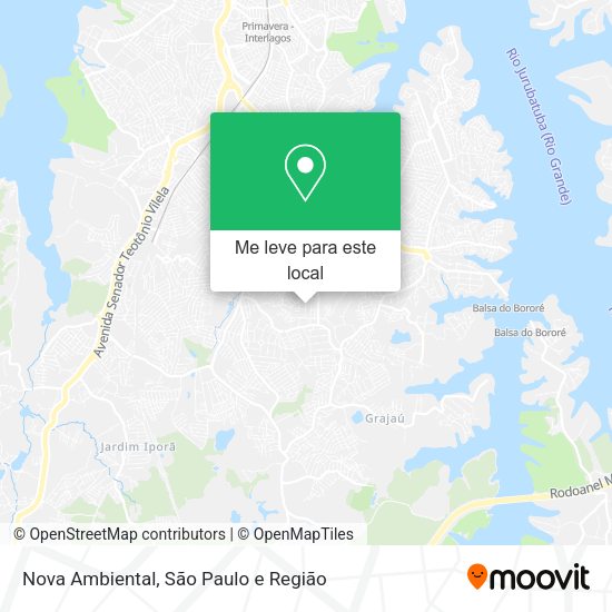 Nova Ambiental mapa