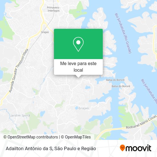Adailton Antônio da S mapa