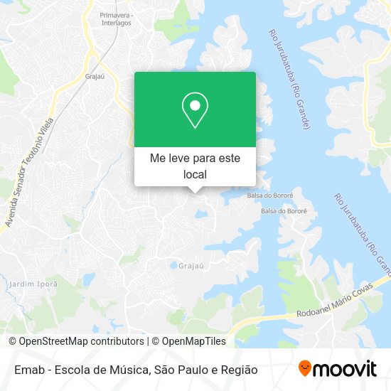 Emab - Escola de Música mapa