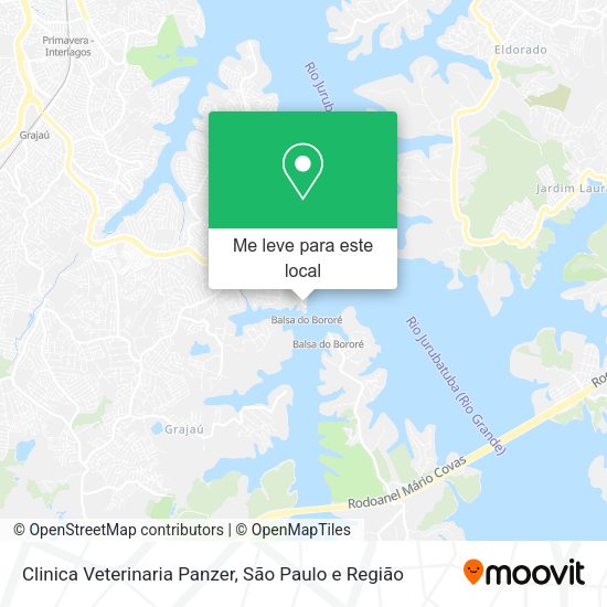 Clinica Veterinaria Panzer mapa