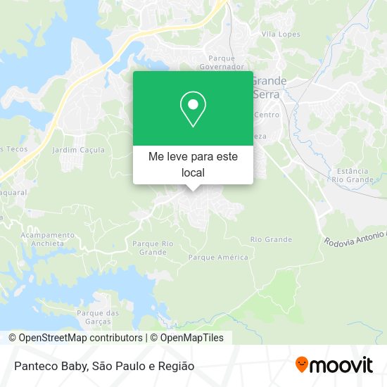 Panteco Baby mapa