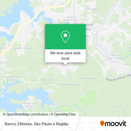 Banco 24horas mapa