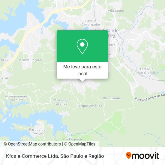 Kfca e-Commerce Ltda mapa