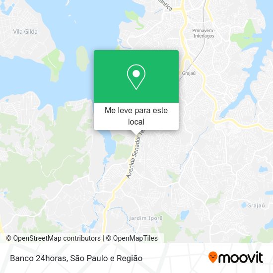 Banco 24horas mapa