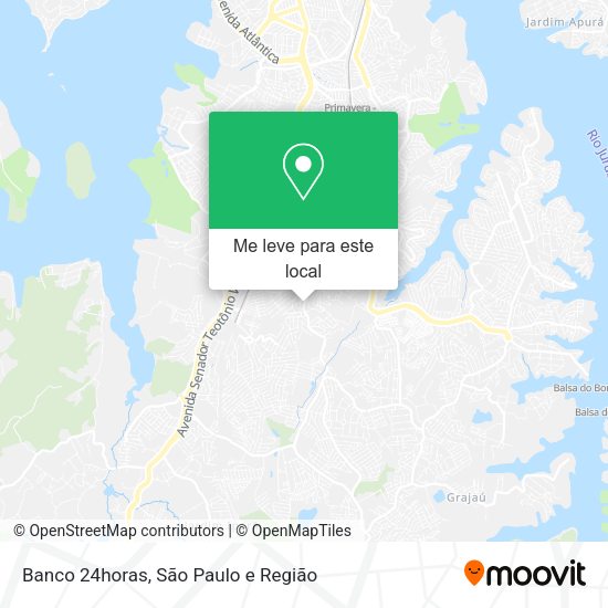 Banco 24horas mapa