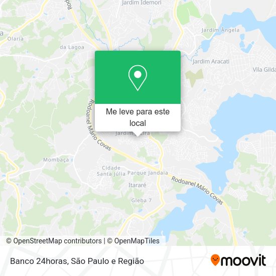 Banco 24horas mapa