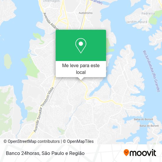 Banco 24horas mapa