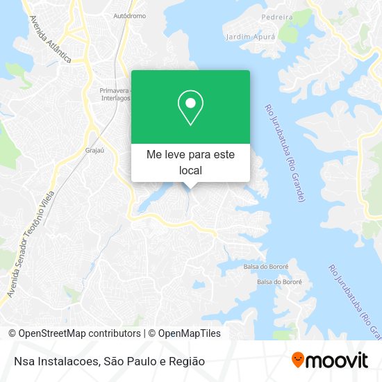 Nsa Instalacoes mapa