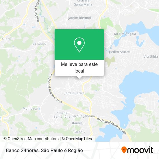 Banco 24horas mapa