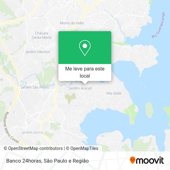 Banco 24horas mapa