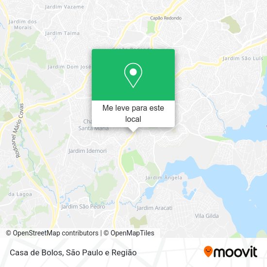 Casa de Bolos mapa