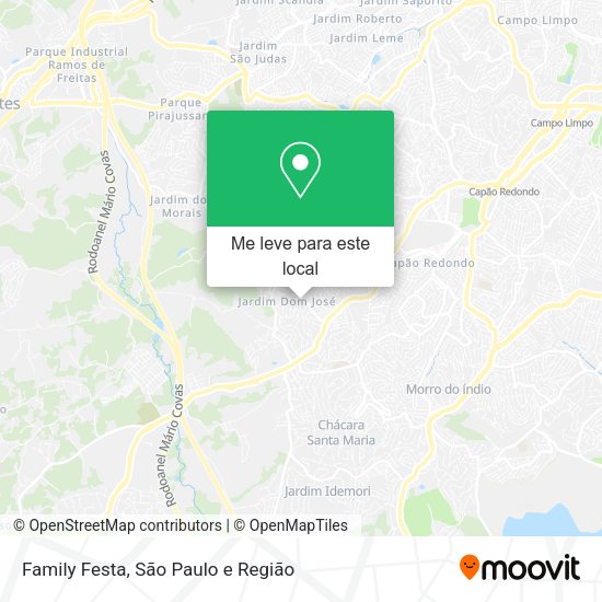 Family Festa mapa
