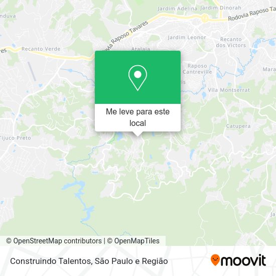 Construindo Talentos mapa