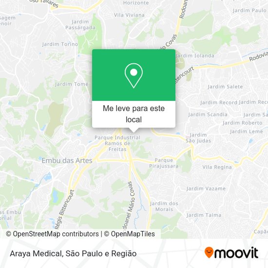 Araya Medical mapa