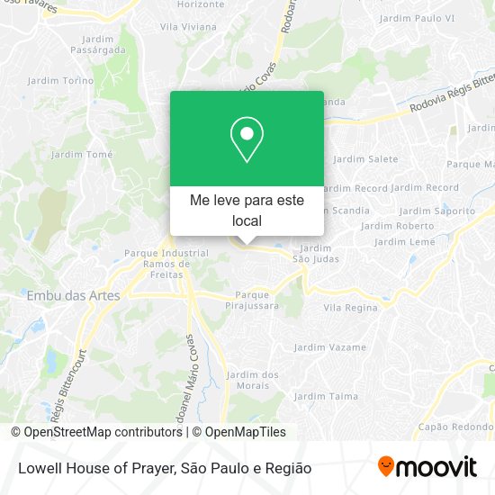 Lowell House of Prayer mapa