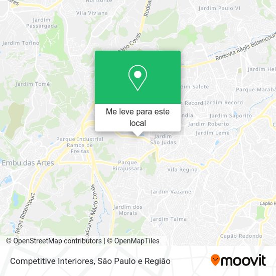 Competitive Interiores mapa