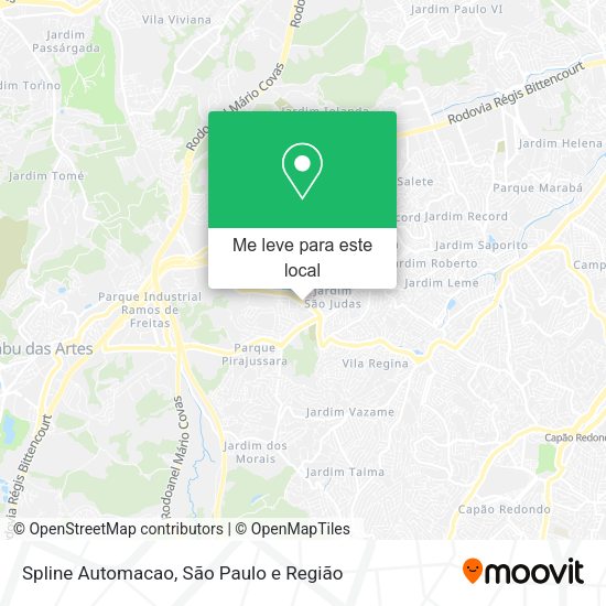 Spline Automacao mapa