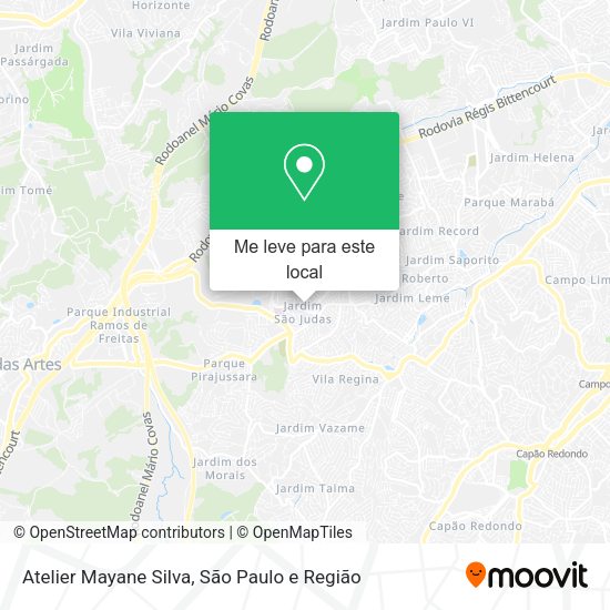 Atelier Mayane Silva mapa