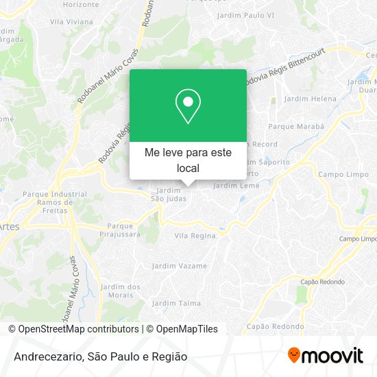 Andrecezario mapa