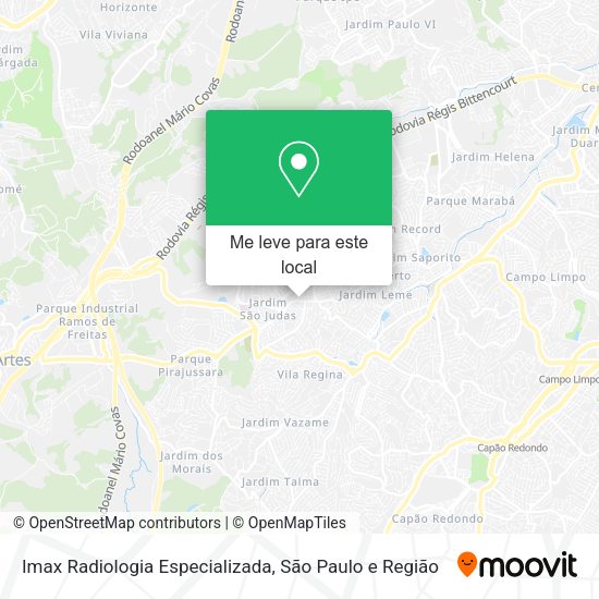 Imax Radiologia Especializada mapa