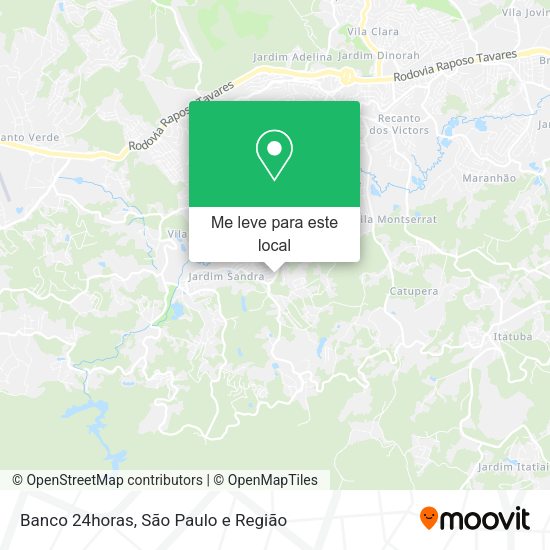 Banco 24horas mapa