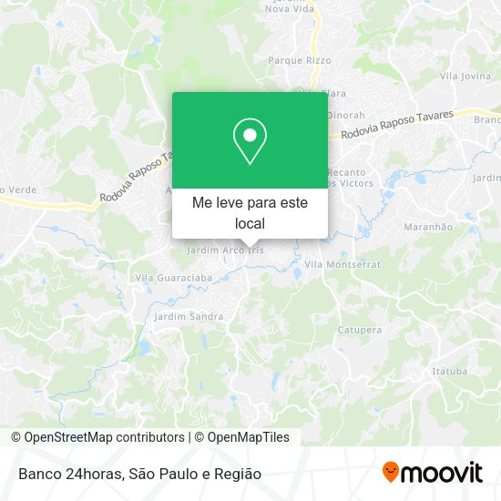Banco 24horas mapa