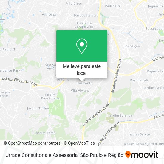 Jtrade Consultoria e Assessoria mapa