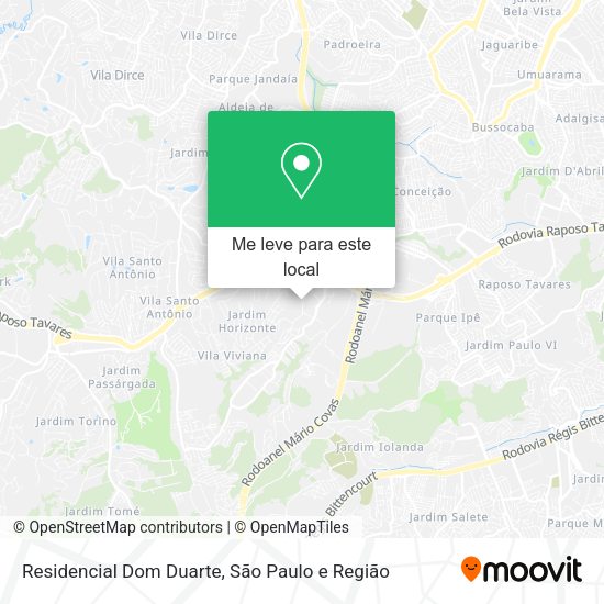 Residencial Dom Duarte mapa
