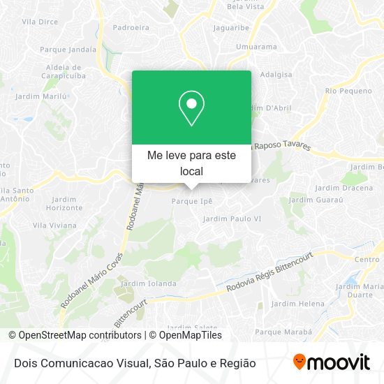Dois Comunicacao Visual mapa