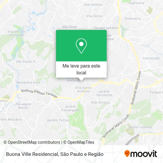 Buona Ville Residencial mapa
